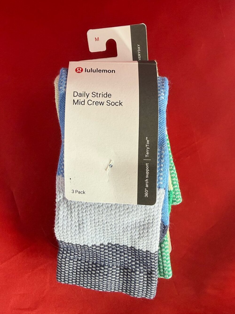Lululemon Socks 3 Pack